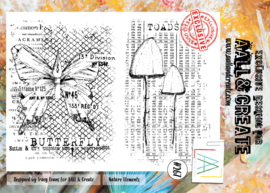 #0267 Nature Elements A4 Clear Stamp Set
