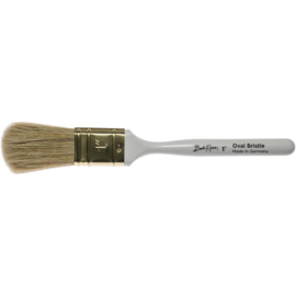 1" Width Oval Bristle Brush