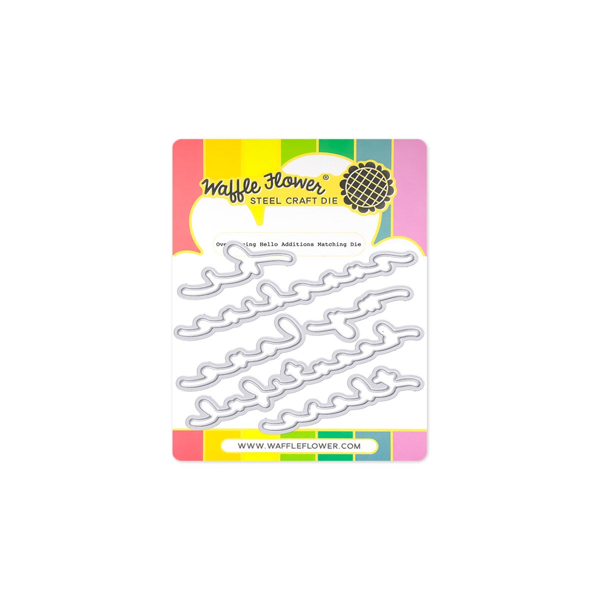 Overlapping Hello Additions Matching Die