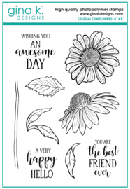Colossal Coneflower Stamps