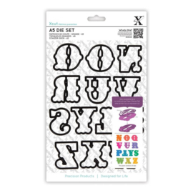 Dies Set Carnival Alphabet N-Z