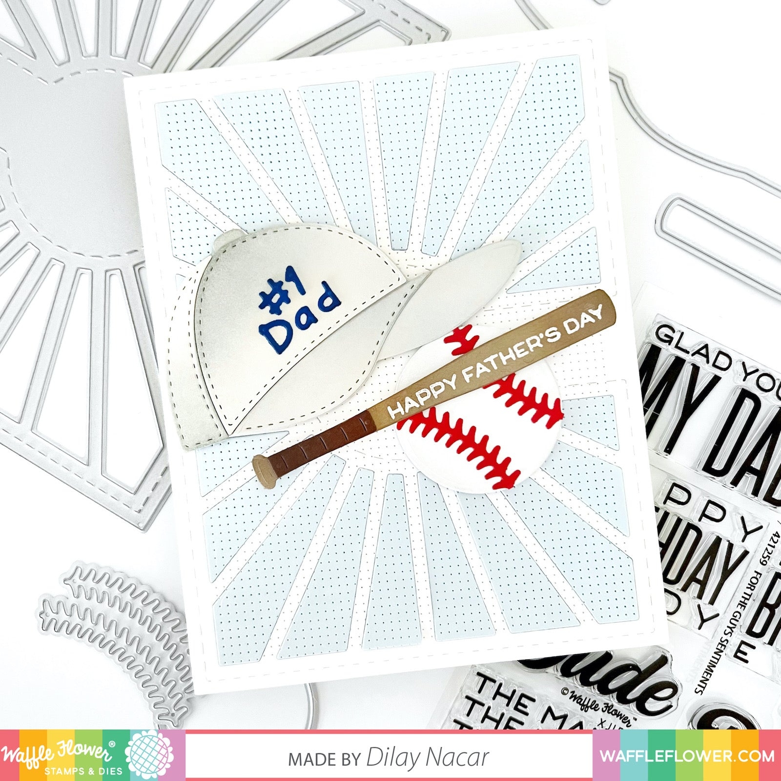 #1 Dad Sentiments Stamp Set