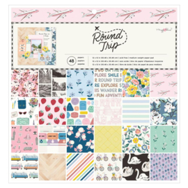 Round Trip Paper Pad 12"X12"