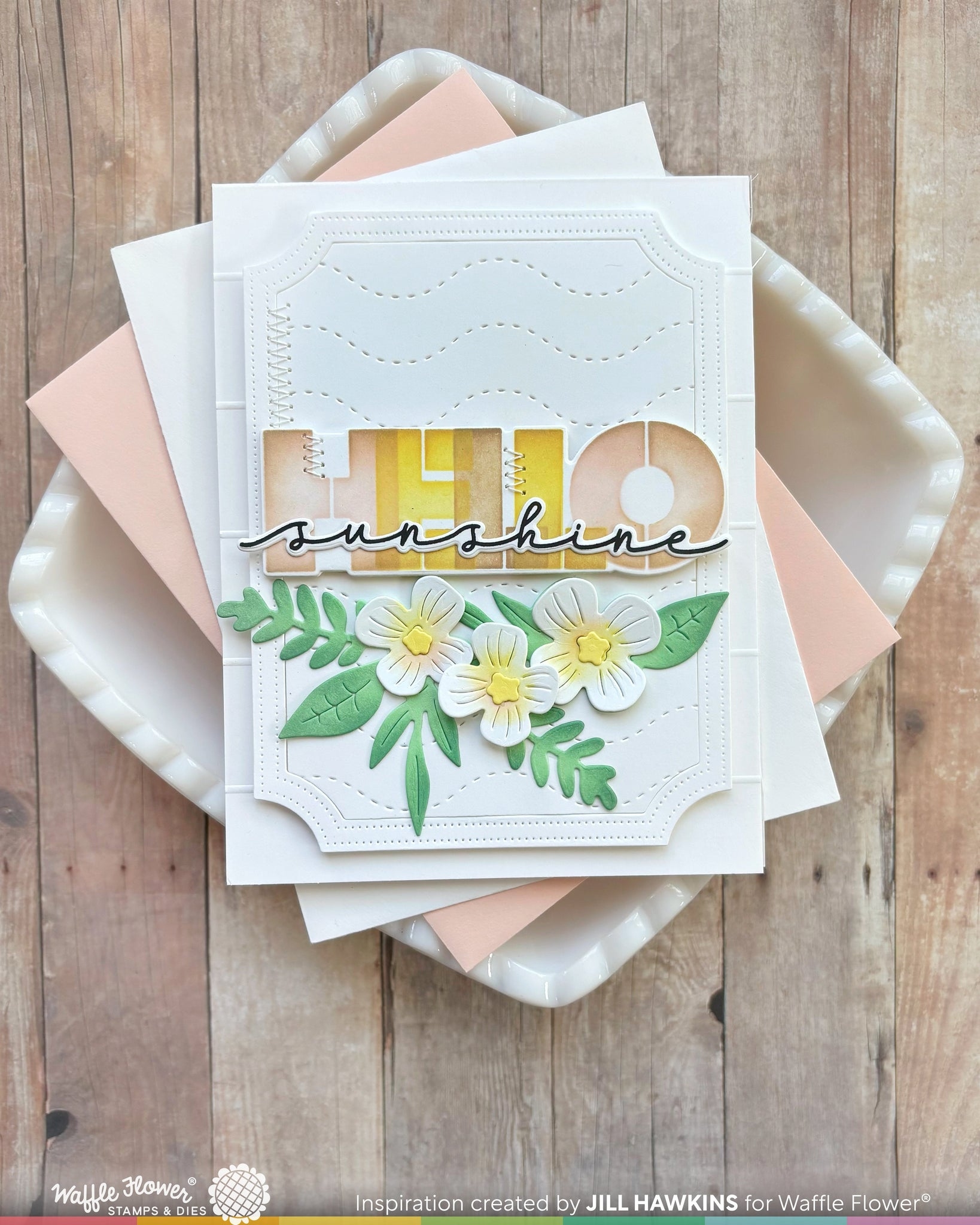 Overlapping Hello Additions Matching Die