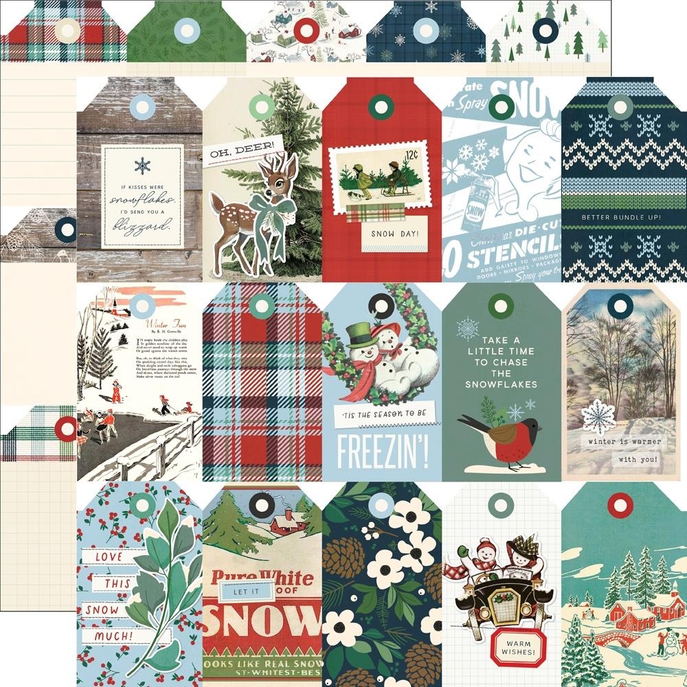 Flannel Season Tag Elements