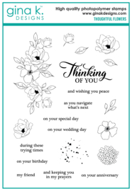 Thoughtful Flowers Stamps