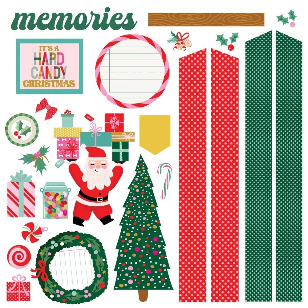 Hard Candy Christmas Simple Pages Page Kit