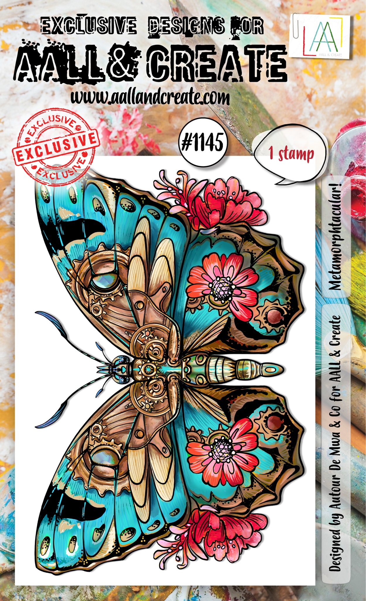 #1145 Metamorphtacular! A6 Stamp Set