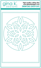Snowflake CIRCLE Cover Plate Die