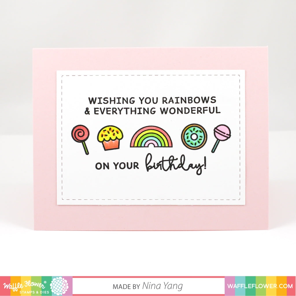 Rainbows Stamp Set