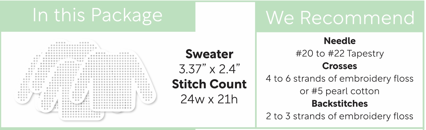 Perforated Sweater Shapes