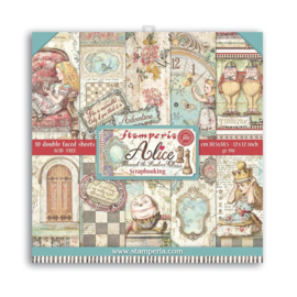 Alice Through the Looking Glass 12x12 Inch Paper Pack