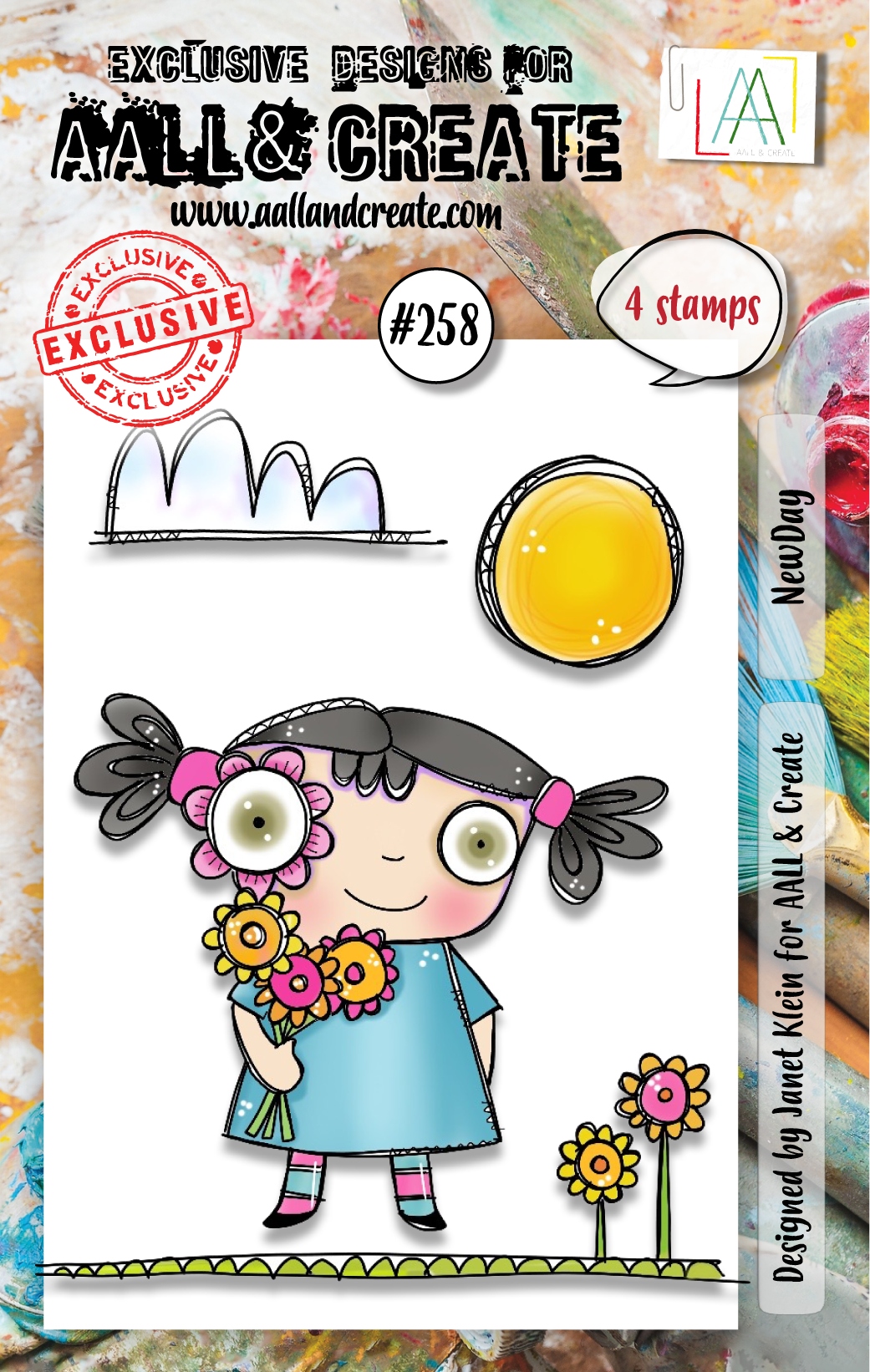 #0258 New Day A7 Clear Stamp Set