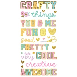 Crafty Things Stickers Foam