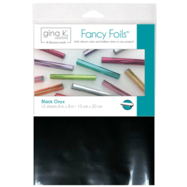Black Onyx Fancy Foils 6" x 8"