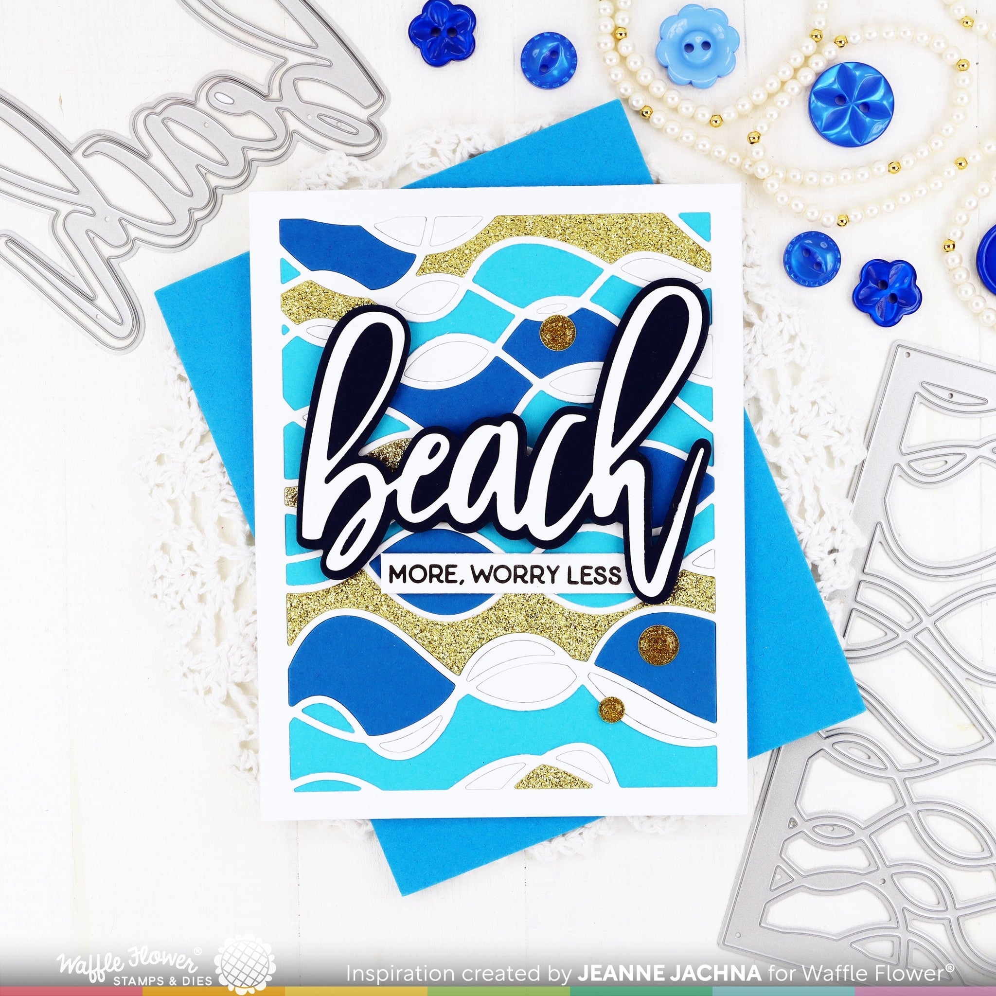 Oversized Beach Word Die
