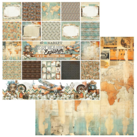 Wanderlust Explorer Collection Pack 12"X12"
