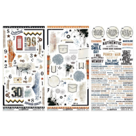 Rust & Revs 2.0 Rub-On Transfer Set 6"X12"