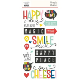 Say Cheese Magic Stickers