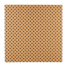 Patterned single-sided black 3D dot