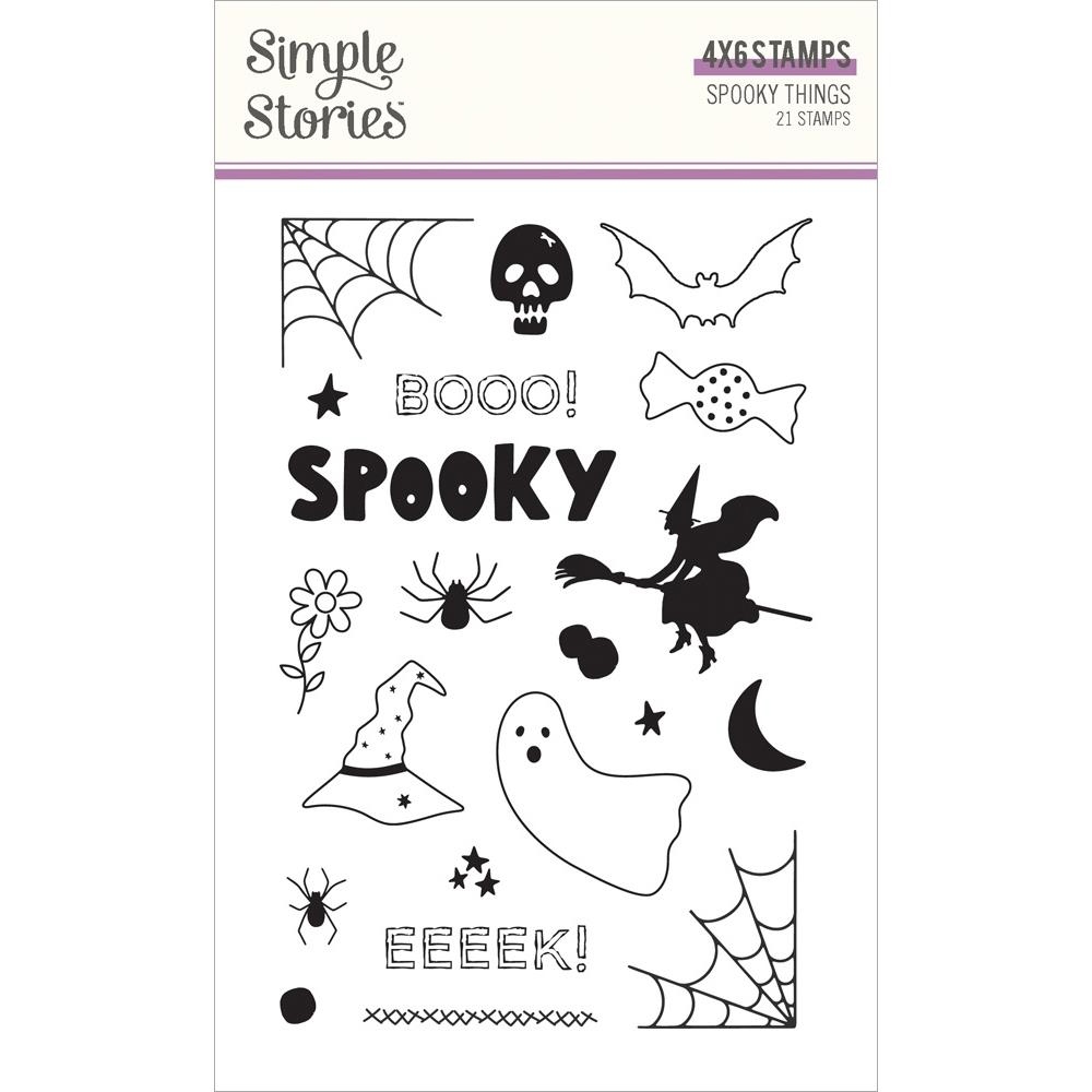 Spooky Things Photopolymer Stamps