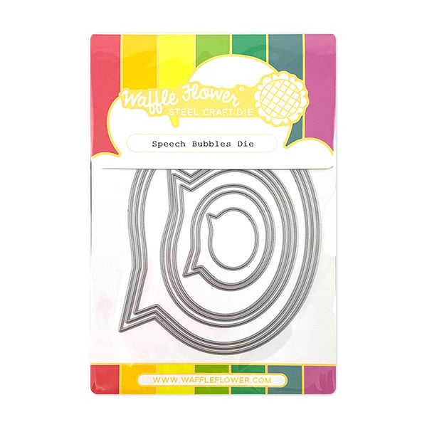 Nesting Speech Bubbles Die