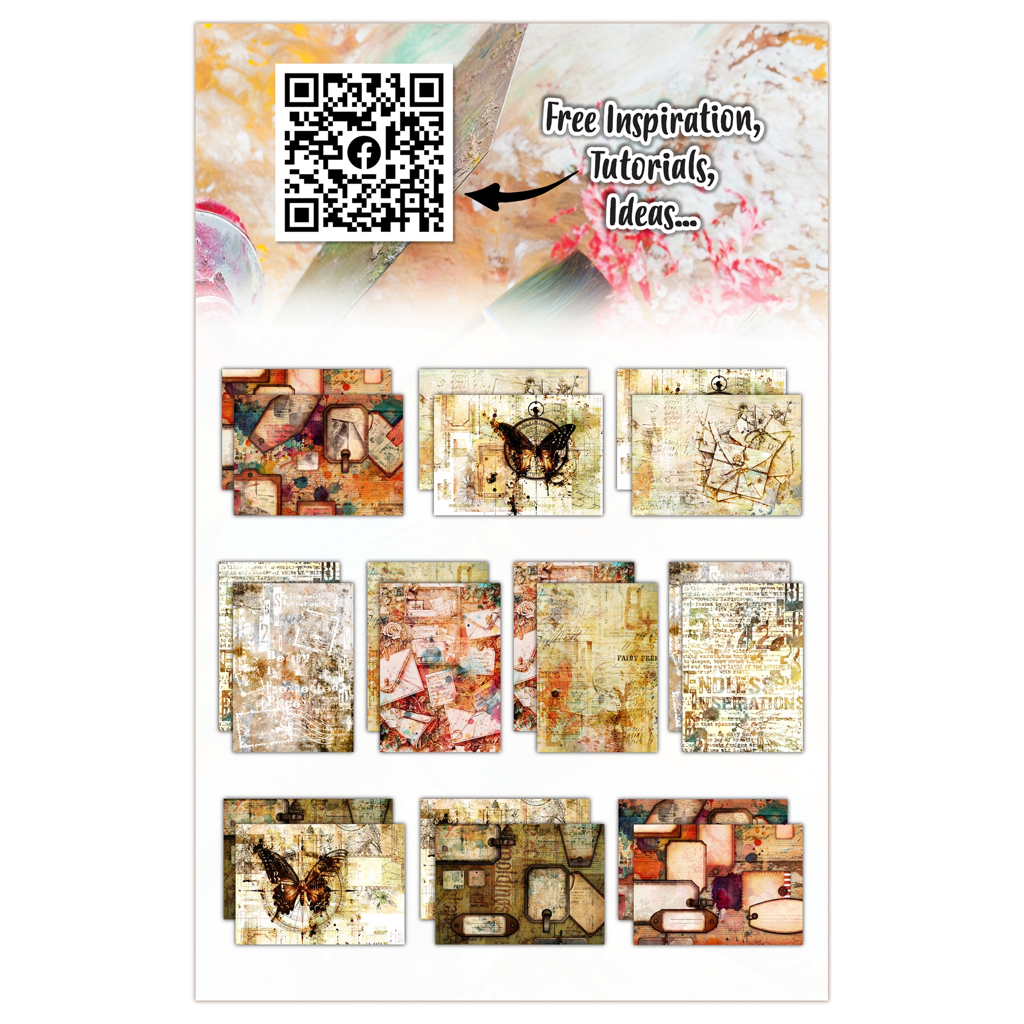 #12 Wanderlust Whispers A5 Design Paper