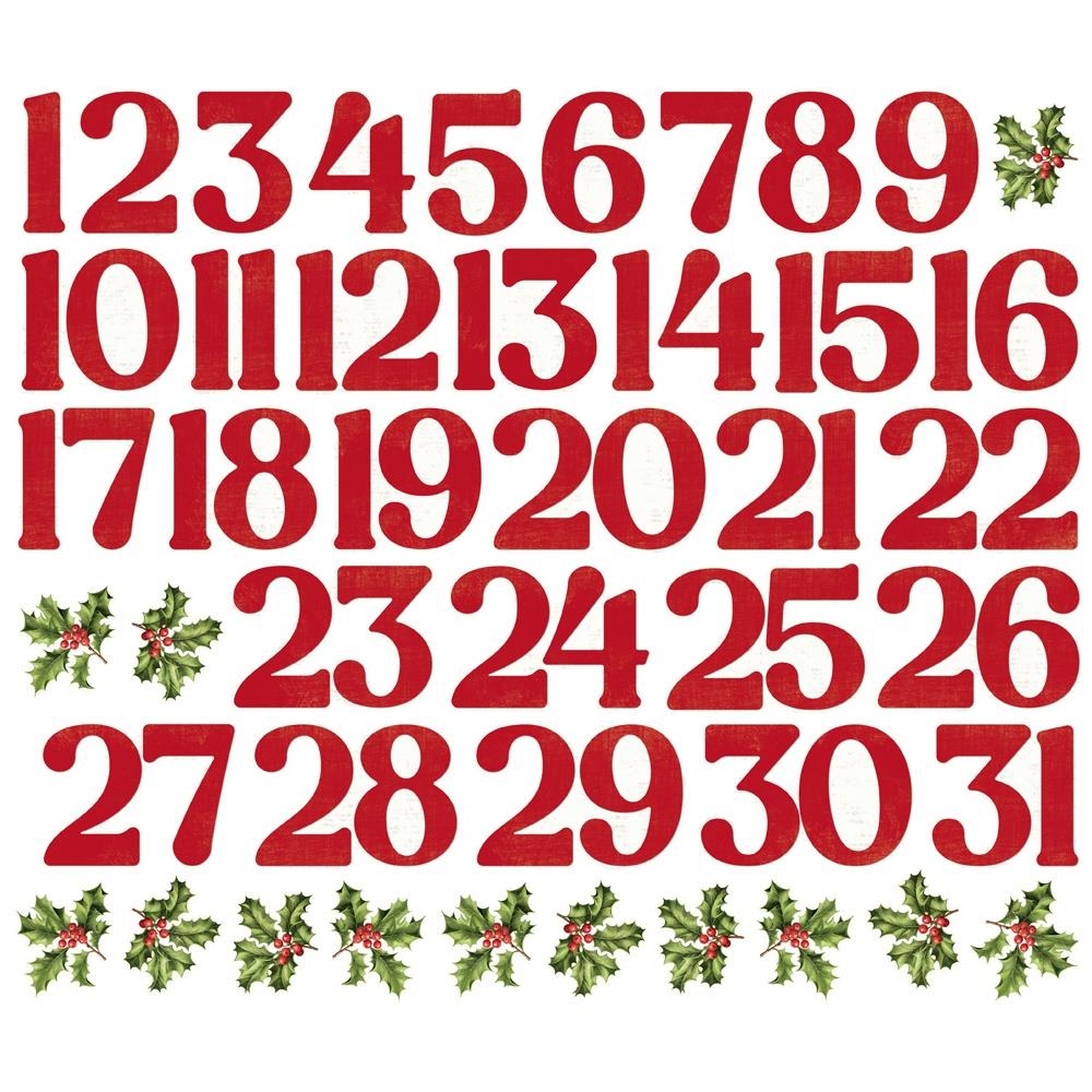 Believe Bits & Pieces Die-Cuts Number