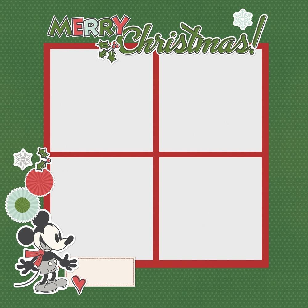 Say Cheese Classic Mouse Christmas Simple Pages Page Pieces
