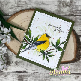 Glorious Goldfinches Stamps