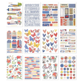 Linen Market Sticker Book