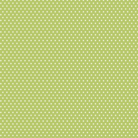 Patterned single-sided l.green sm.dot