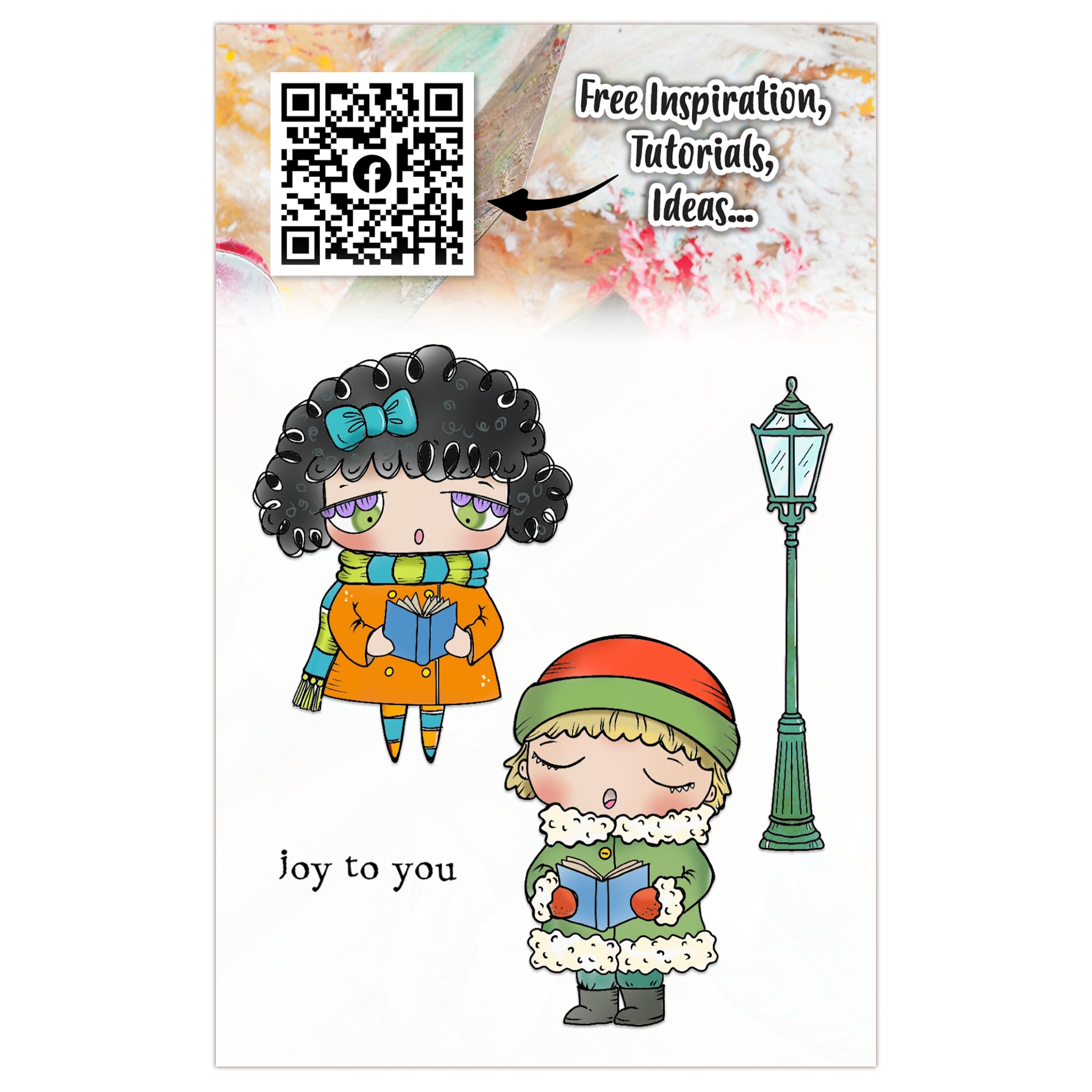 #1315 Joyful Noise A7 Stamp Set