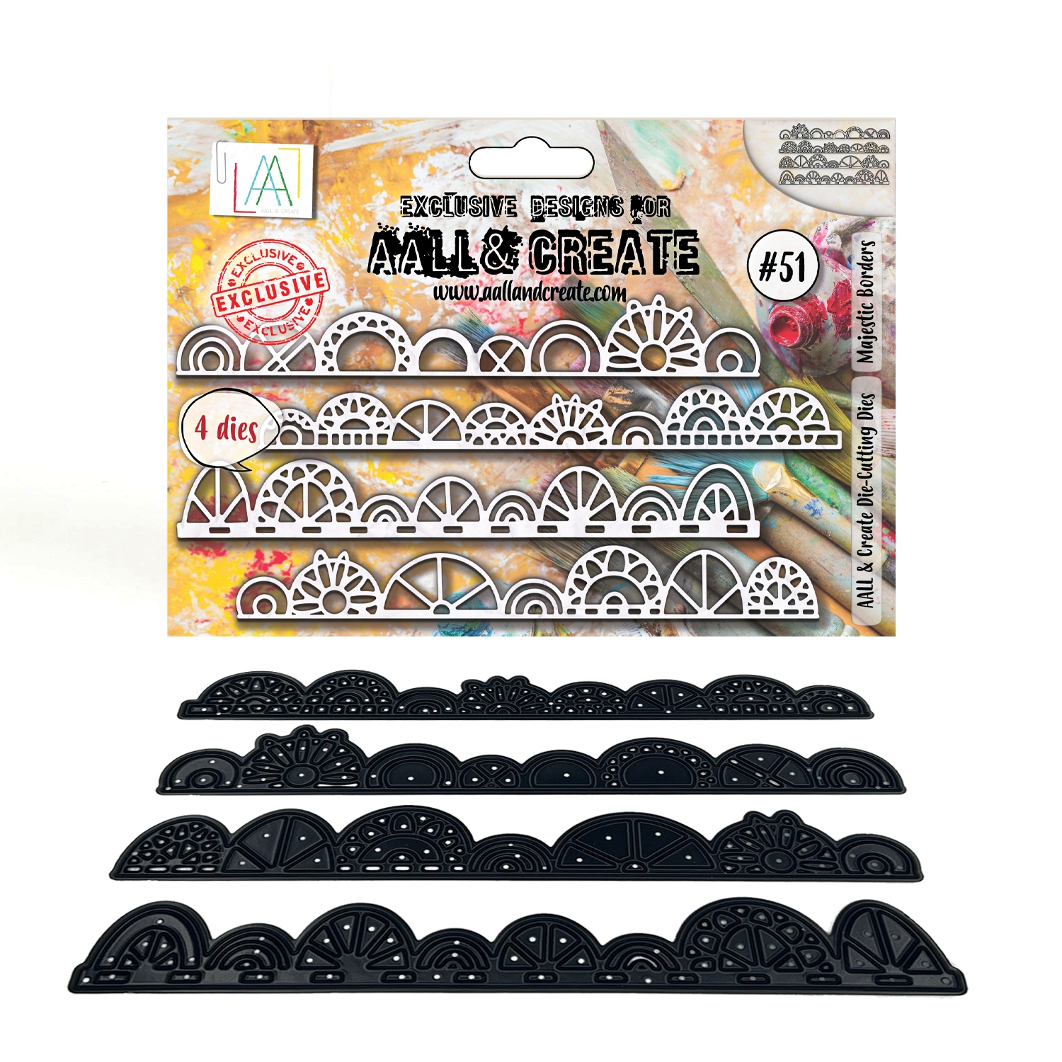 #051 Majestic Borders Cutting Die Set