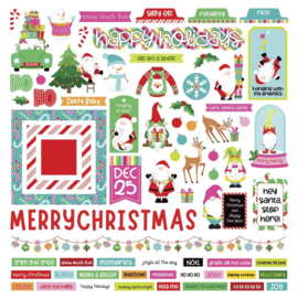 Tulla & Norbert's Christmas Party Stickers Elements