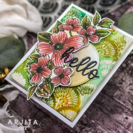 Ornate Fans Stamps