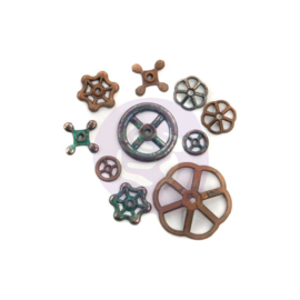 Mechanicals Metal Rusty Knobs