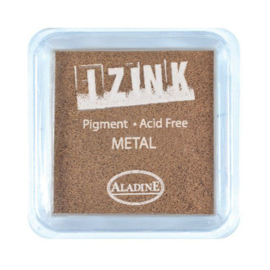 Inkpad Izink Pigment Metal Copper Small