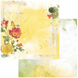 Vintage Artistry Countryside Sunset Bloom