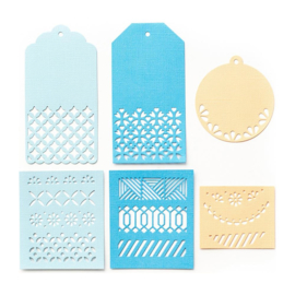 Essentials Die Set Classic Tags With Fillable Elements