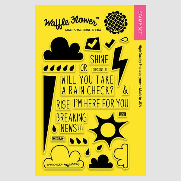 Rain Check Stamp Set