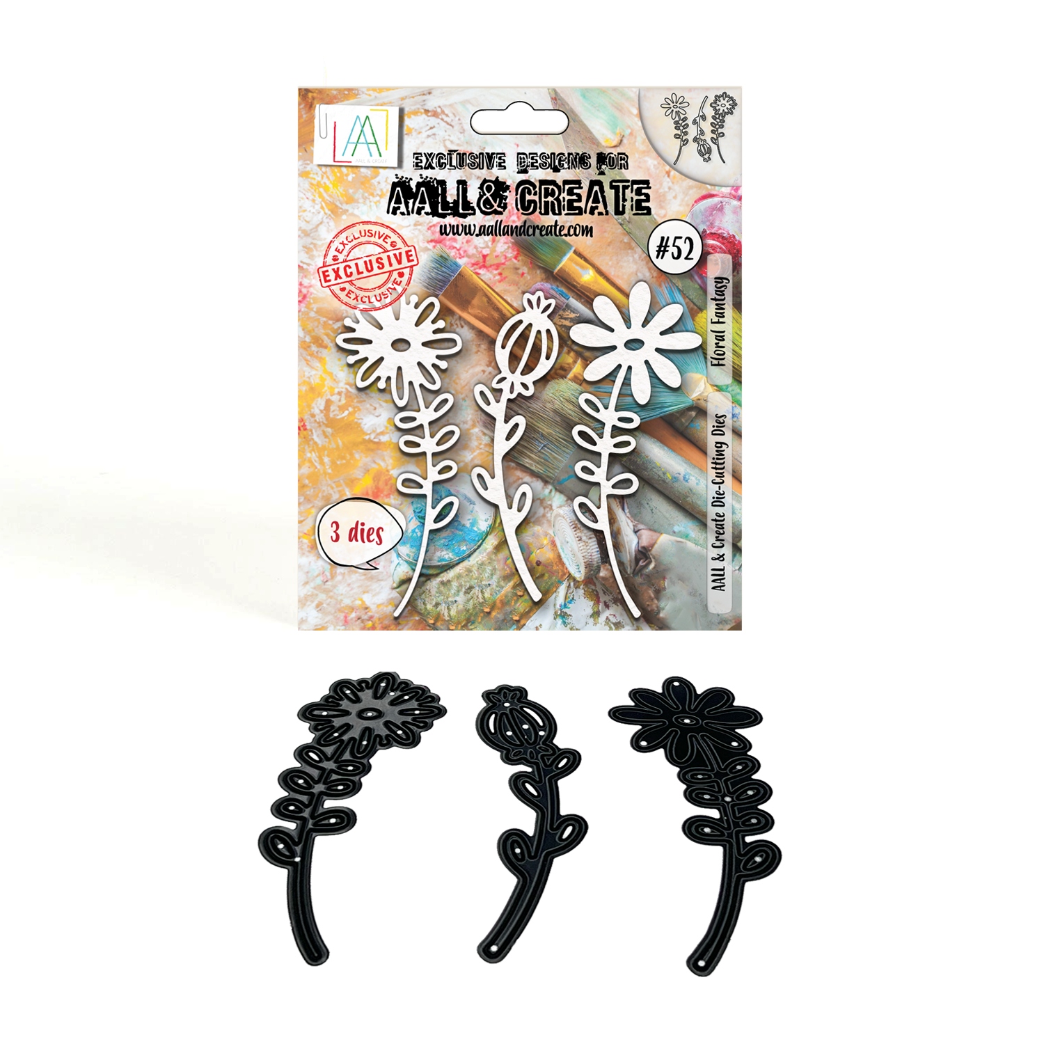 #052 Floral Fantasy Cutting Die Set