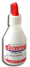 Collall textiellijm waterbestendig 100ml.