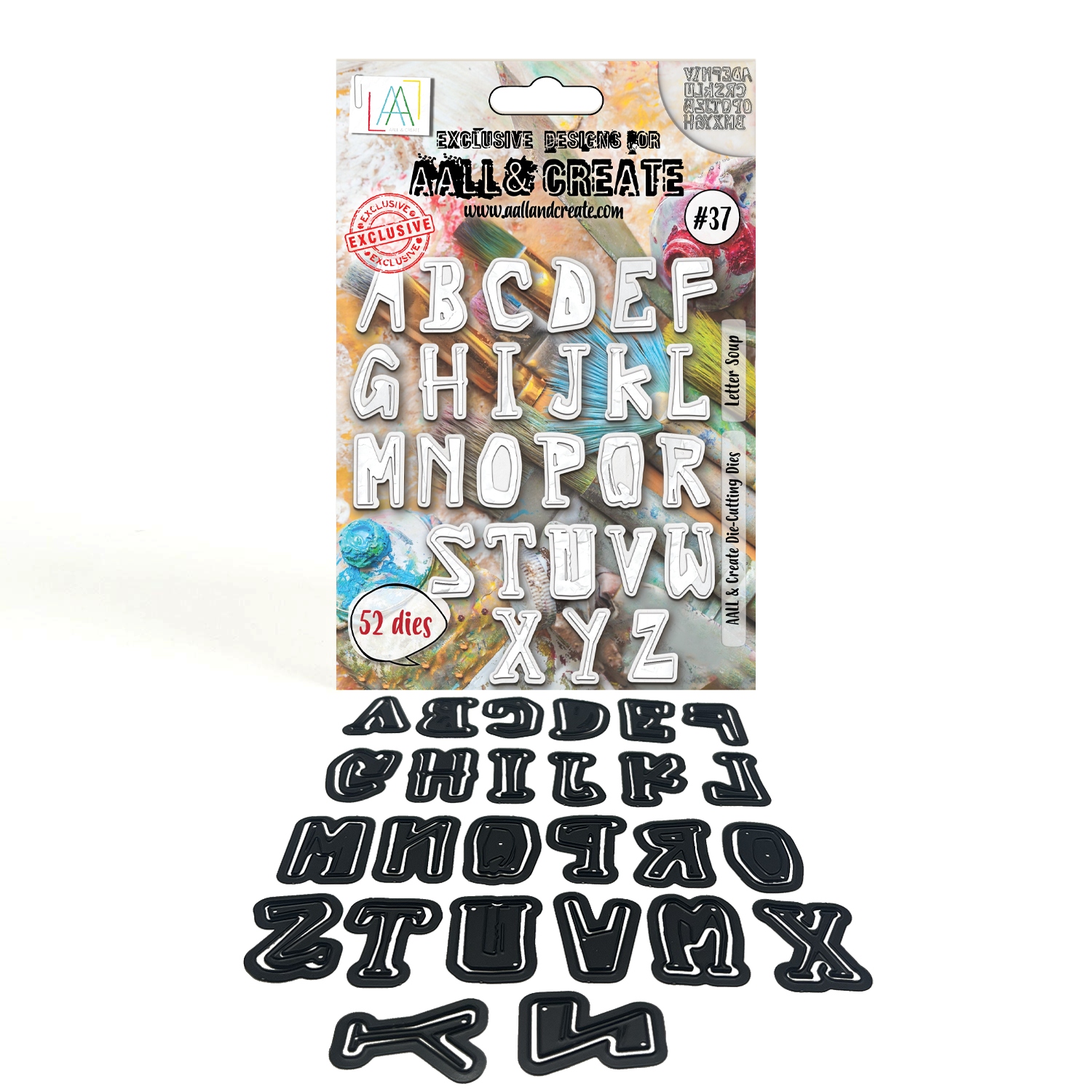 #037 Letter Soup Cutting Die Set