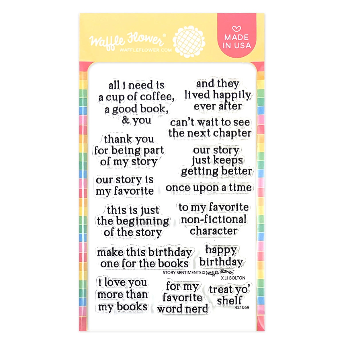 Story Sentiments Stamp Set