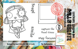#0514 The Photographer A7 Clear Stamp Set
