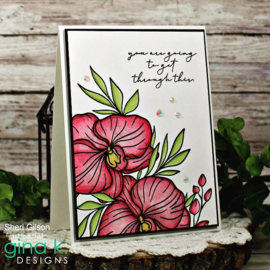 Innocent Orchid Stamps