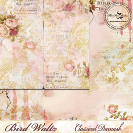 Bird Waltz Classical Damask