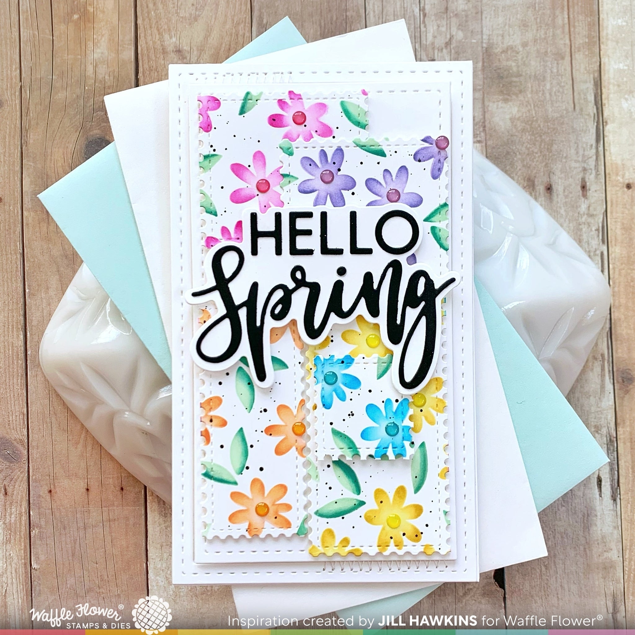 Hello Spring Word Die