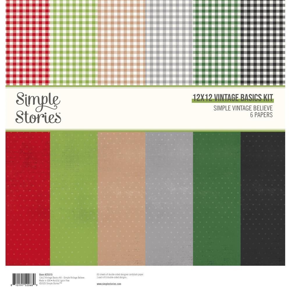 Believe Basics Kit 12"X12